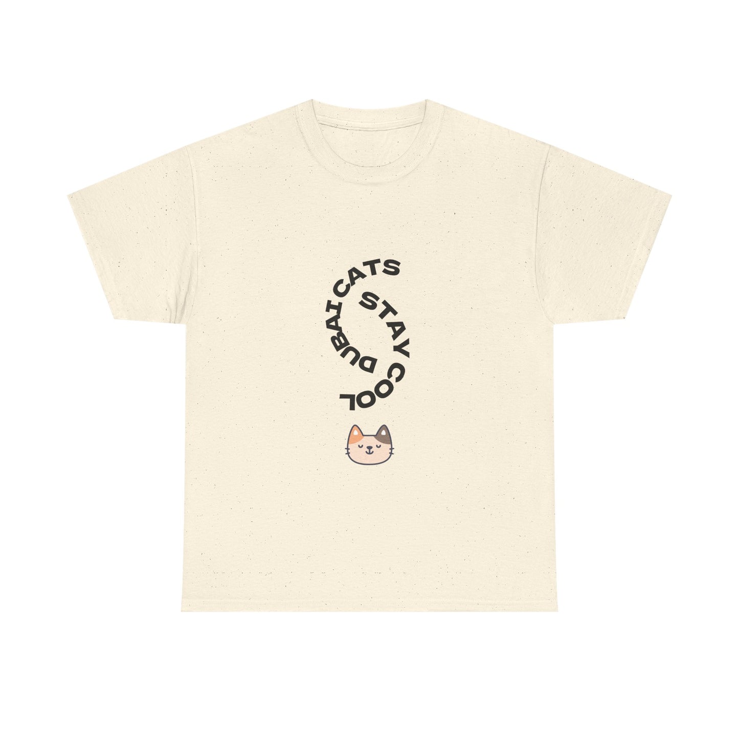 Cool Cats Unisex Tee – Stay Pawsitive Cotton T-Shirt, Cat Lover Gift, Cute Animal Apparel, Fun Pet Shirt, Everyday Wear
