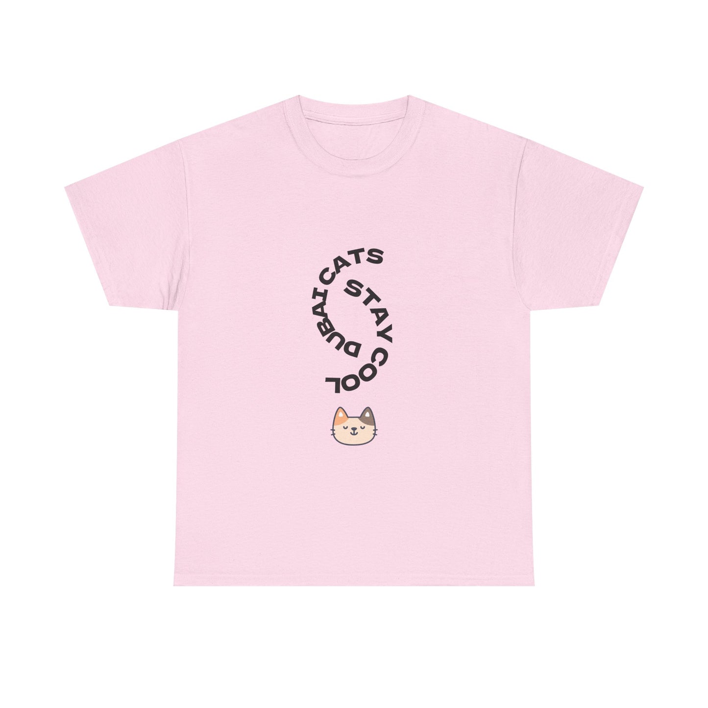 Cool Cats Unisex Tee – Stay Pawsitive Cotton T-Shirt, Cat Lover Gift, Cute Animal Apparel, Fun Pet Shirt, Everyday Wear
