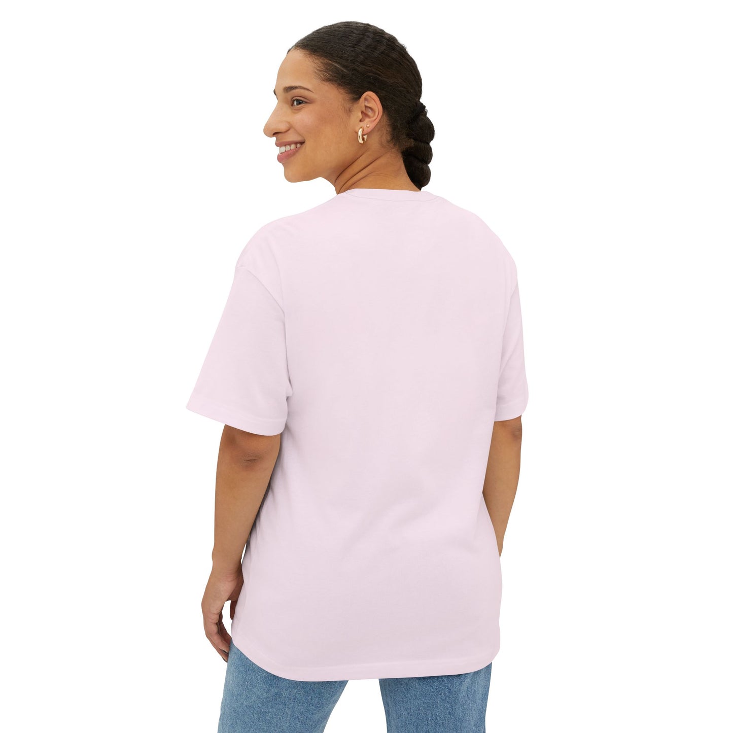 Stay Pawsitive Unisex Oversized Boxy Tee, Cute Dog Lover T-Shirt, Inspirational Gift, Animal Lovers Apparel, Positive Vibe Tee