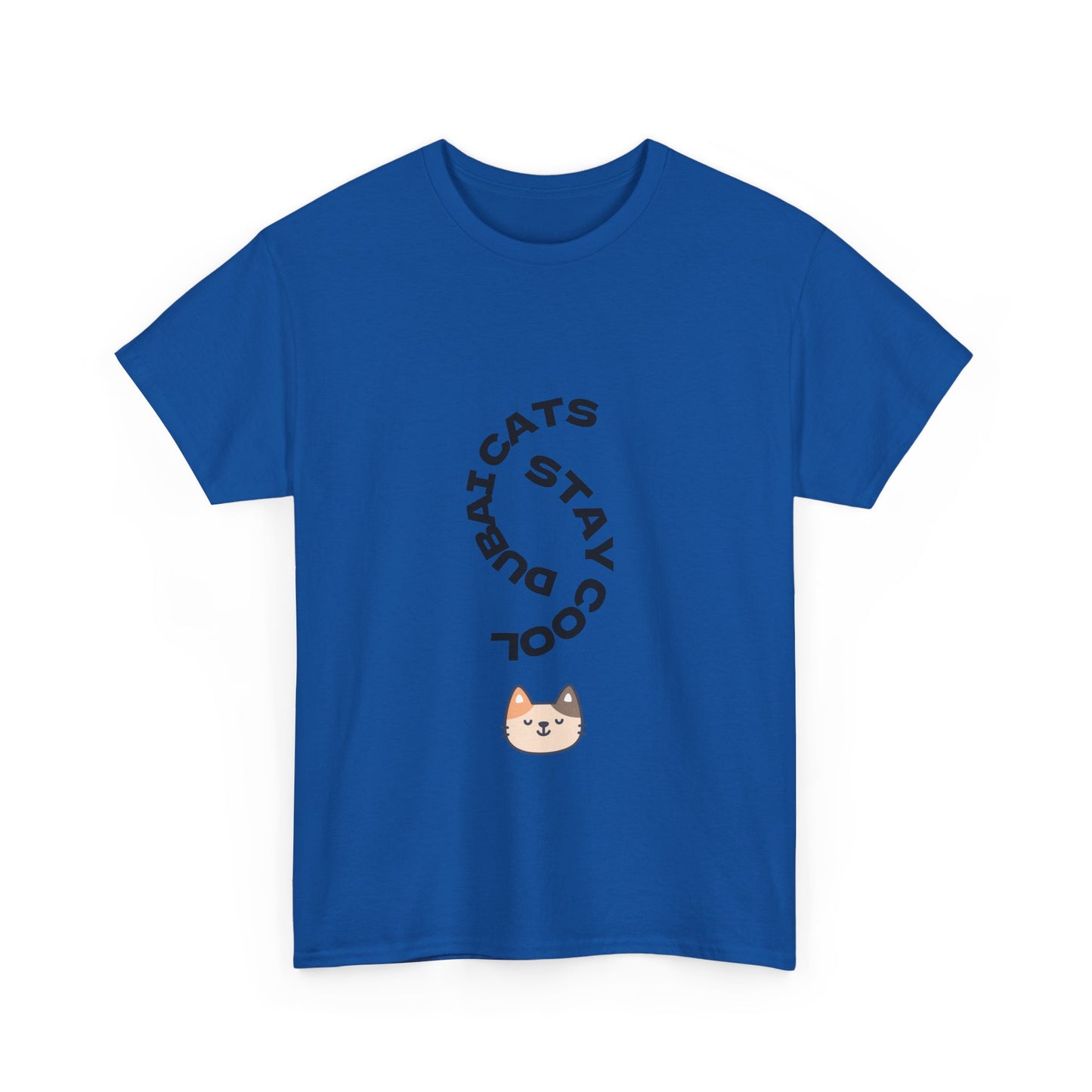 Cool Cats Unisex Tee – Stay Pawsitive Cotton T-Shirt, Cat Lover Gift, Cute Animal Apparel, Fun Pet Shirt, Everyday Wear