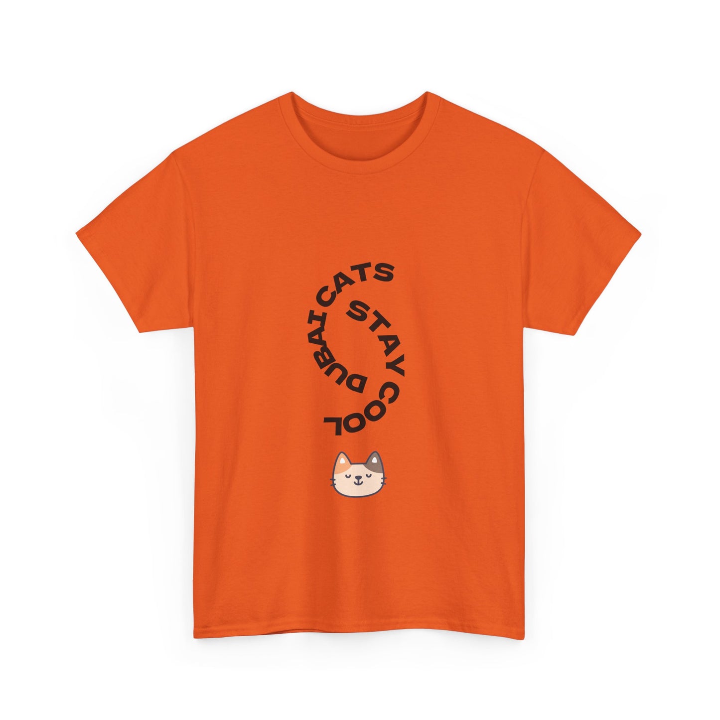 Cool Cats Unisex Tee – Stay Pawsitive Cotton T-Shirt, Cat Lover Gift, Cute Animal Apparel, Fun Pet Shirt, Everyday Wear