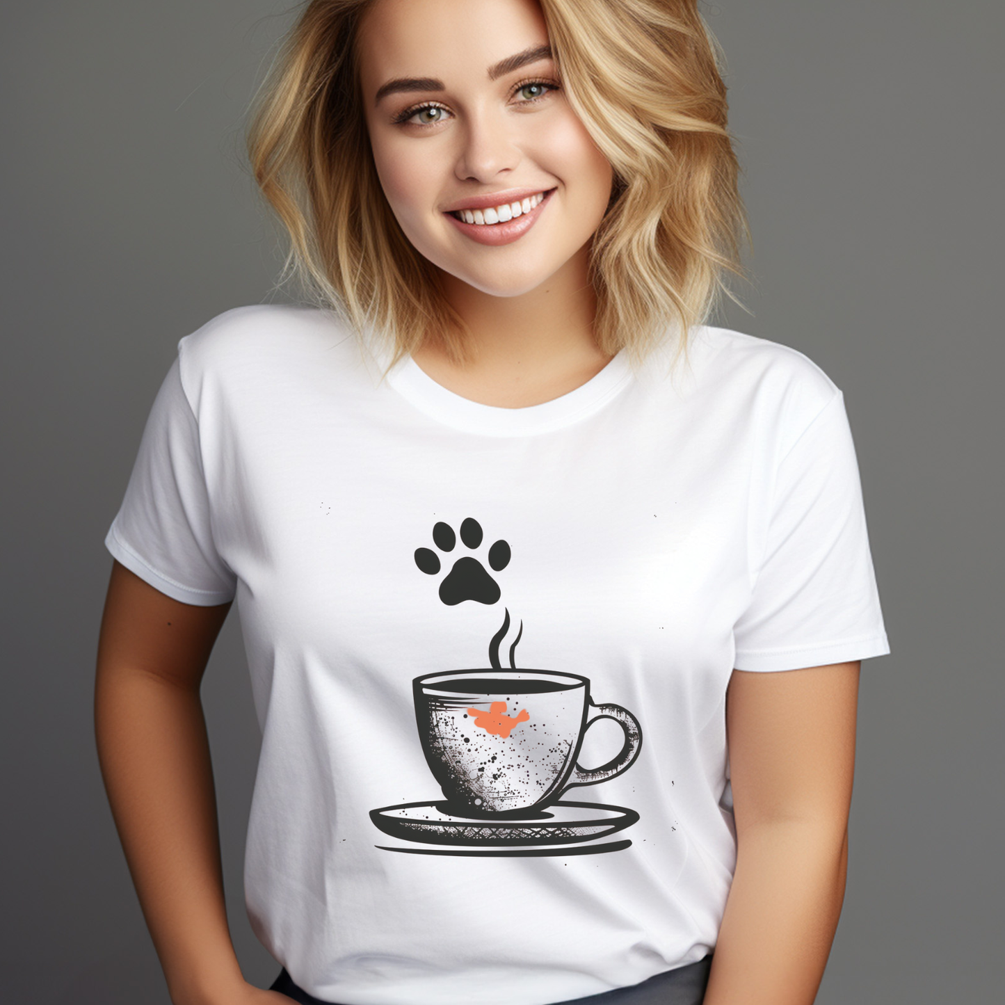 تي شيرت كأس Pawsitivity
