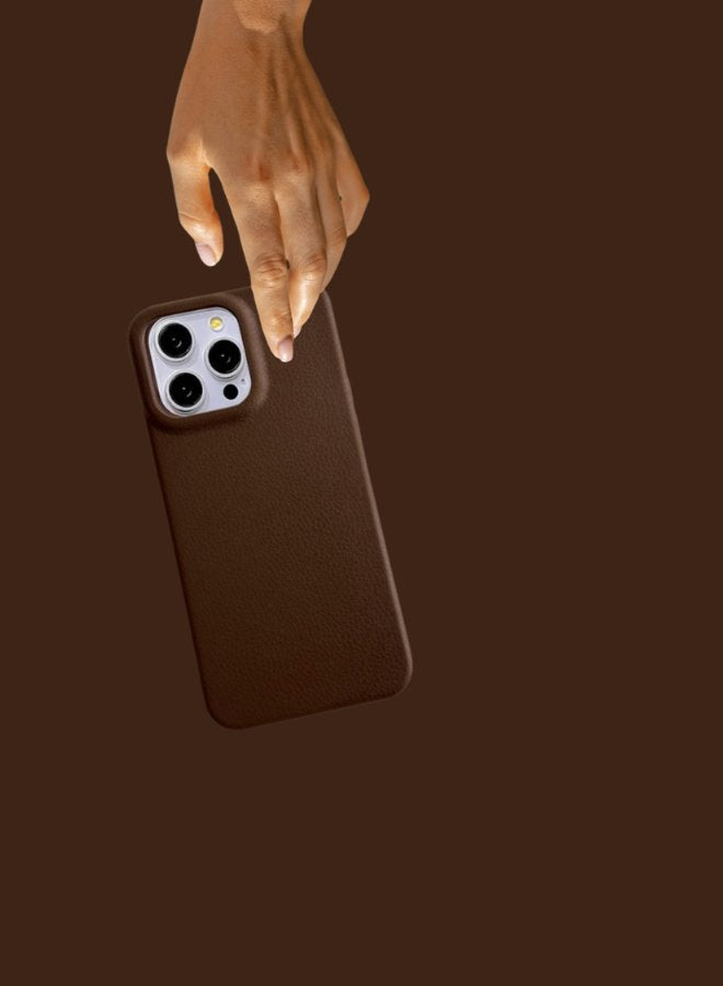 iPhone 15 Pro Max Coffee Brown iPhone Case
