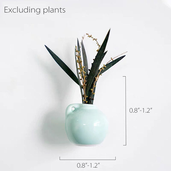 Mini Magnetic Vase – Tiny Ceramic & Glass Vases