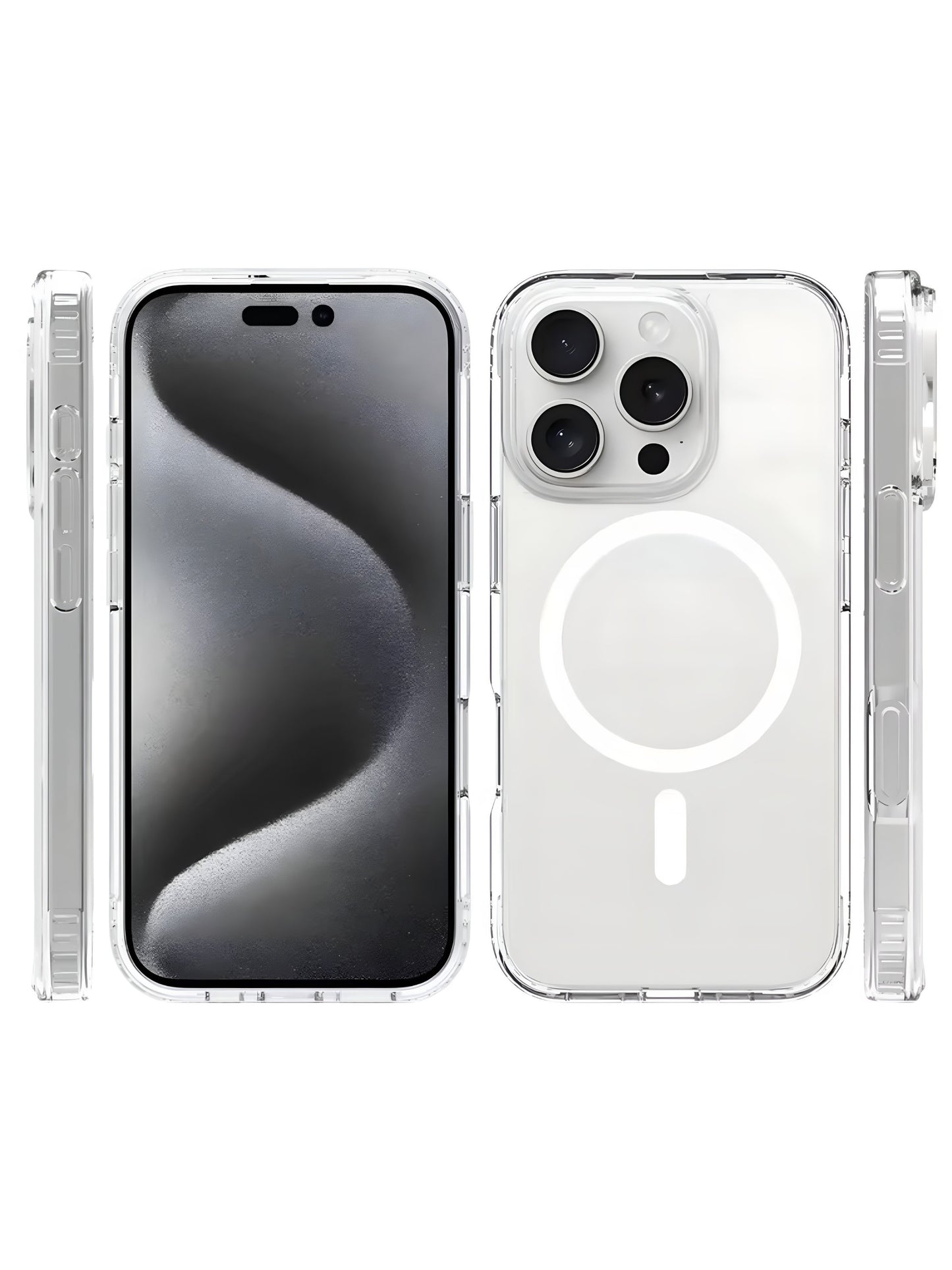 Voyager Shell | Magnetic Clear iPhone 16 Pro Max Case | MagSafe Case
