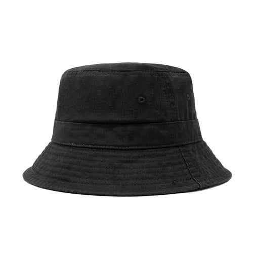 Classic Washed Cotton Bucket Hat – Unisex Canvas Sun Hat