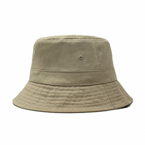 Classic Washed Cotton Bucket Hat – Unisex Canvas Sun Hat