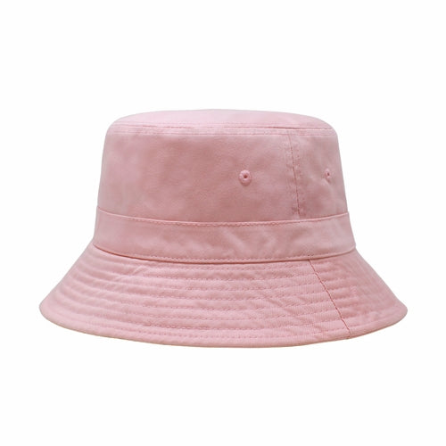 Classic Washed Cotton Bucket Hat – Unisex Canvas Sun Hat