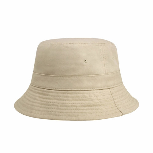 Classic Washed Cotton Bucket Hat – Unisex Canvas Sun Hat