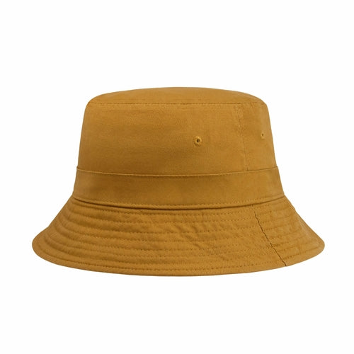 Classic Washed Cotton Bucket Hat – Unisex Canvas Sun Hat