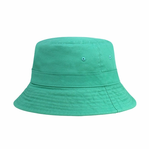 Classic Washed Cotton Bucket Hat – Unisex Canvas Sun Hat