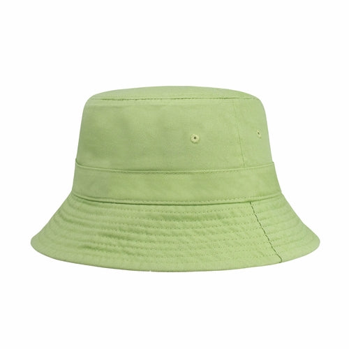 Classic Washed Cotton Bucket Hat – Unisex Canvas Sun Hat