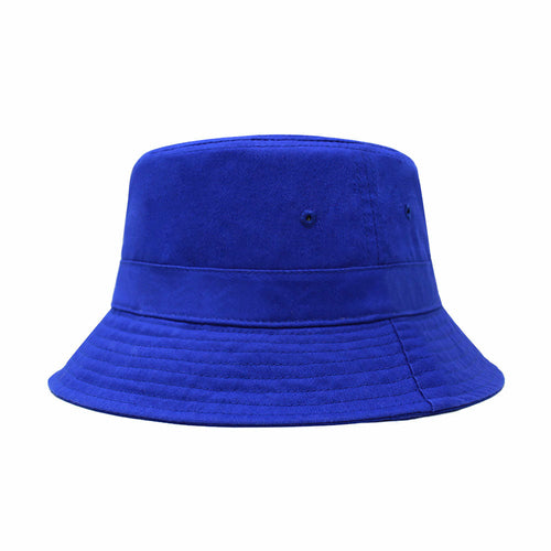 Classic Washed Cotton Bucket Hat – Unisex Canvas Sun Hat
