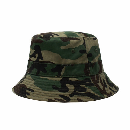 Classic Washed Cotton Bucket Hat – Unisex Canvas Sun Hat