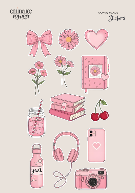 Soft Passions Stickers | Eminence Voyager Stickers