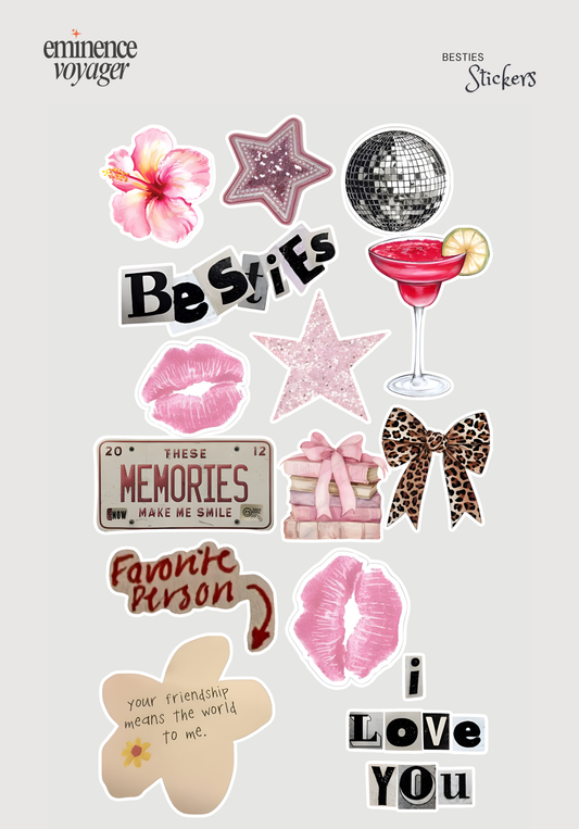 Besties Stickers | Eminence Voyager Stickers