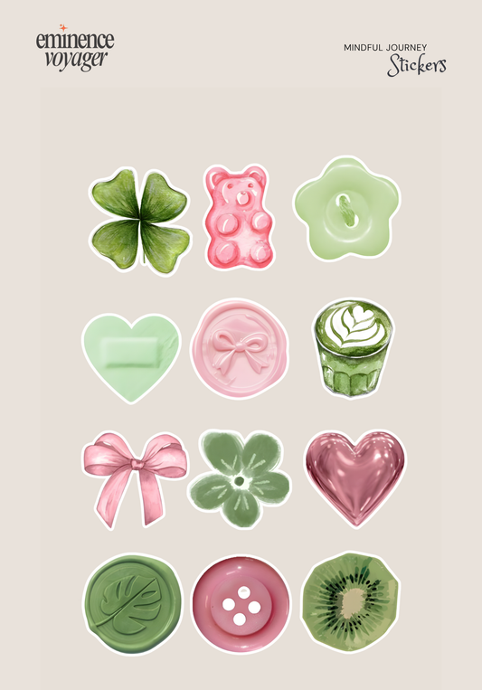 Mindful Journey Stickers | Eminence Voyager Stickers