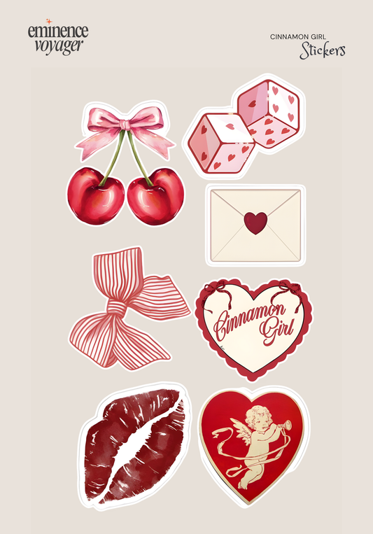 Cinnamon Girl Stickers | Eminence Voyager Stickers