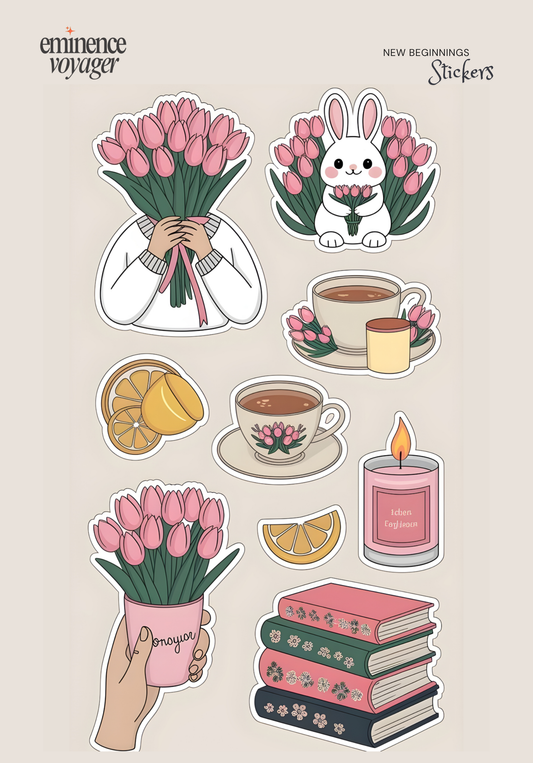 New Beginnings Stickers | Eminence Voyager Stickers