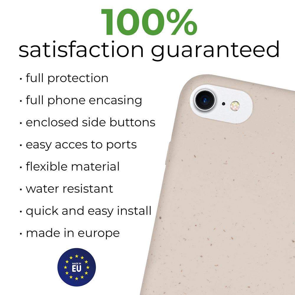 Biodegradable iPhone case - Natural White | Eco-friendly | All iPhone models