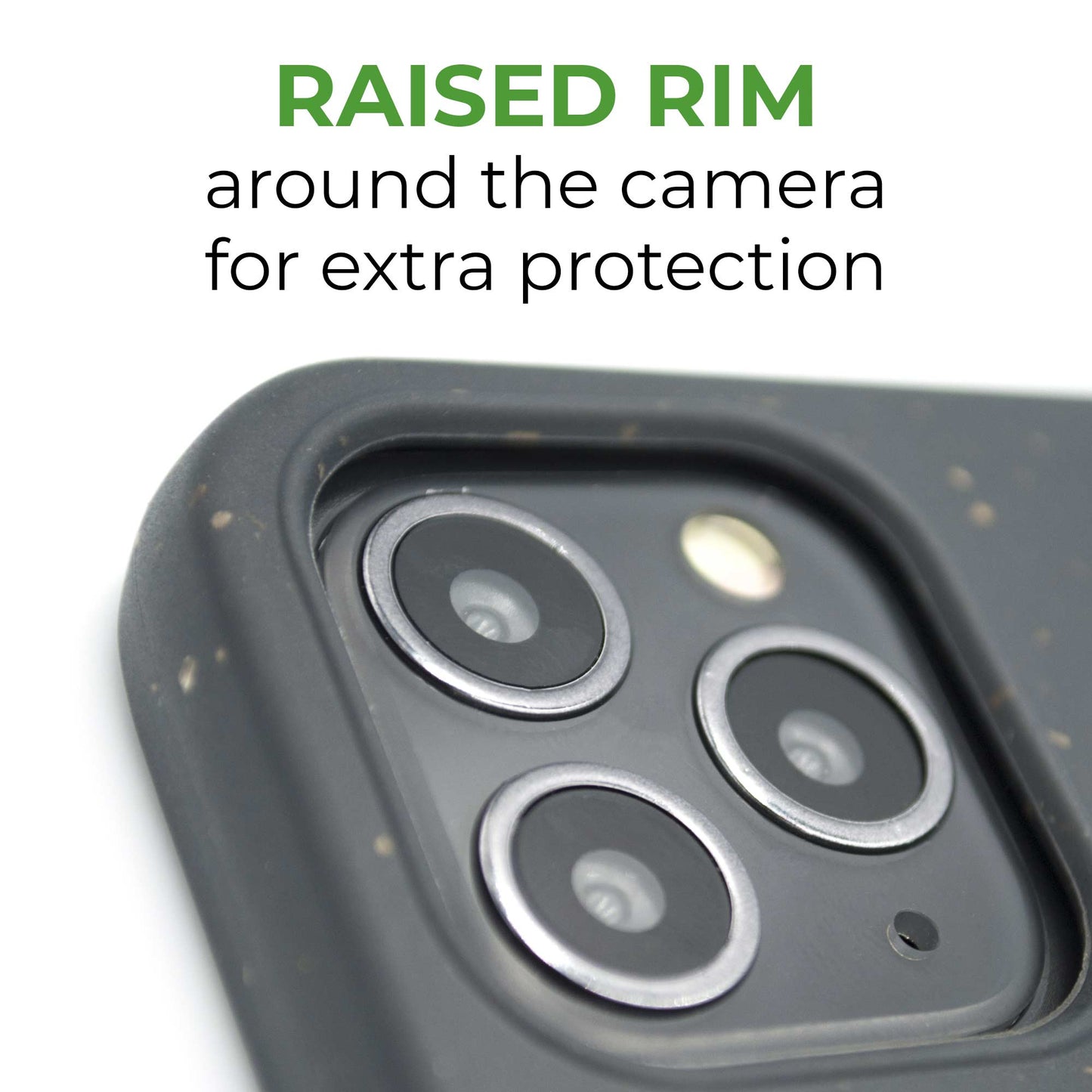Biodegradable phone case - Black | All iPhone Models