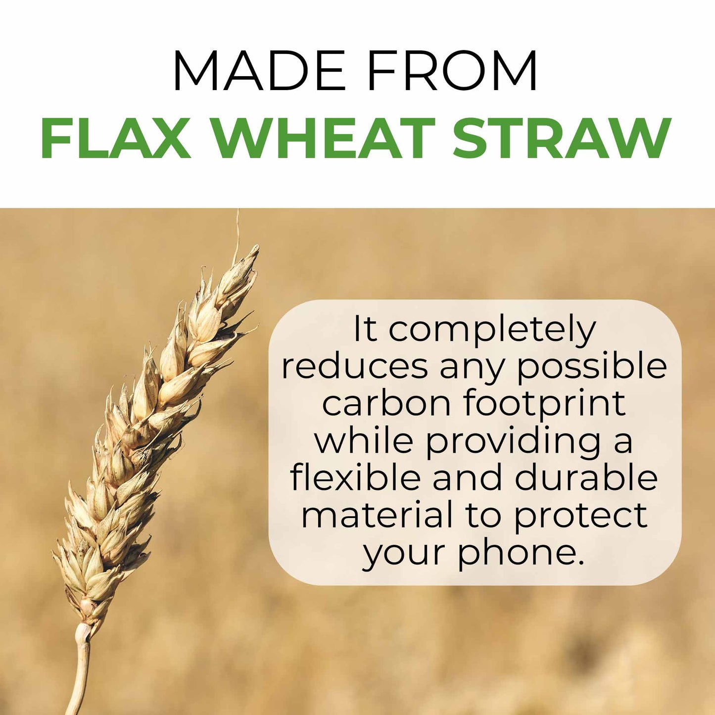 Biodegradable iPhone case - Natural White | Eco-friendly | All iPhone models