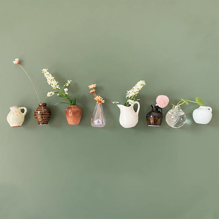 Mini Magnetic Vase – Tiny Ceramic & Glass Vases