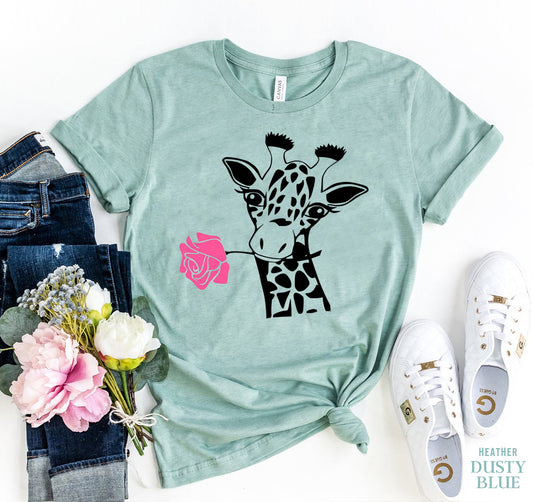 Giraffee Graphic T-Shirt | Bella+Canvas