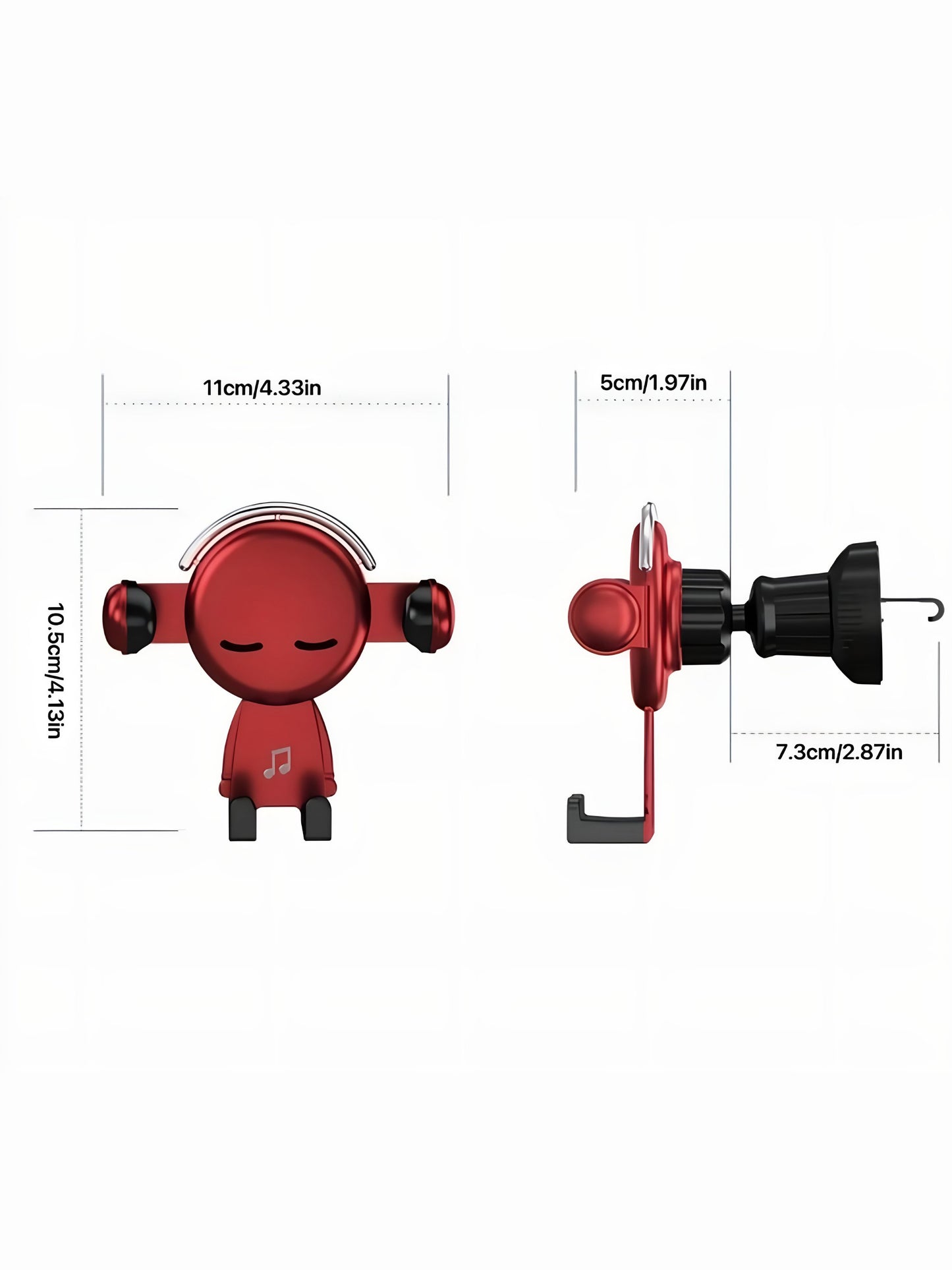 Fun Car Phone Holder, Beat Buddy | Red