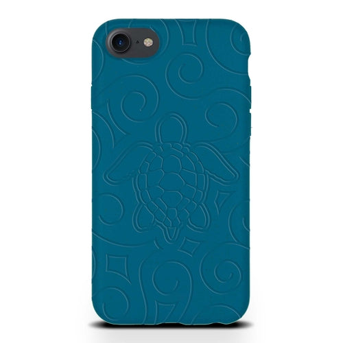 Ocean Turtle -  Biodegradable iphone case - Blue and Black | All iPhone Models